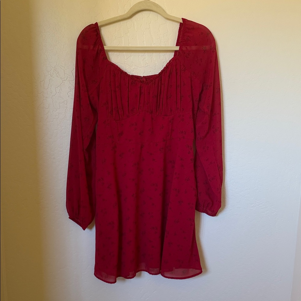 Hollister Red Mini Dress